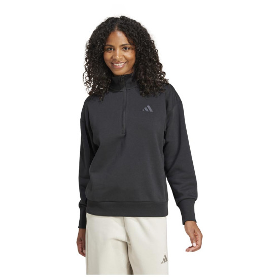 Adidas Γυναικείο φούτερ All SZN Loose 1/4-Zip Sweatshirt